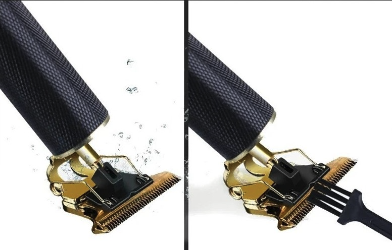 Maquinilla negra para hombre