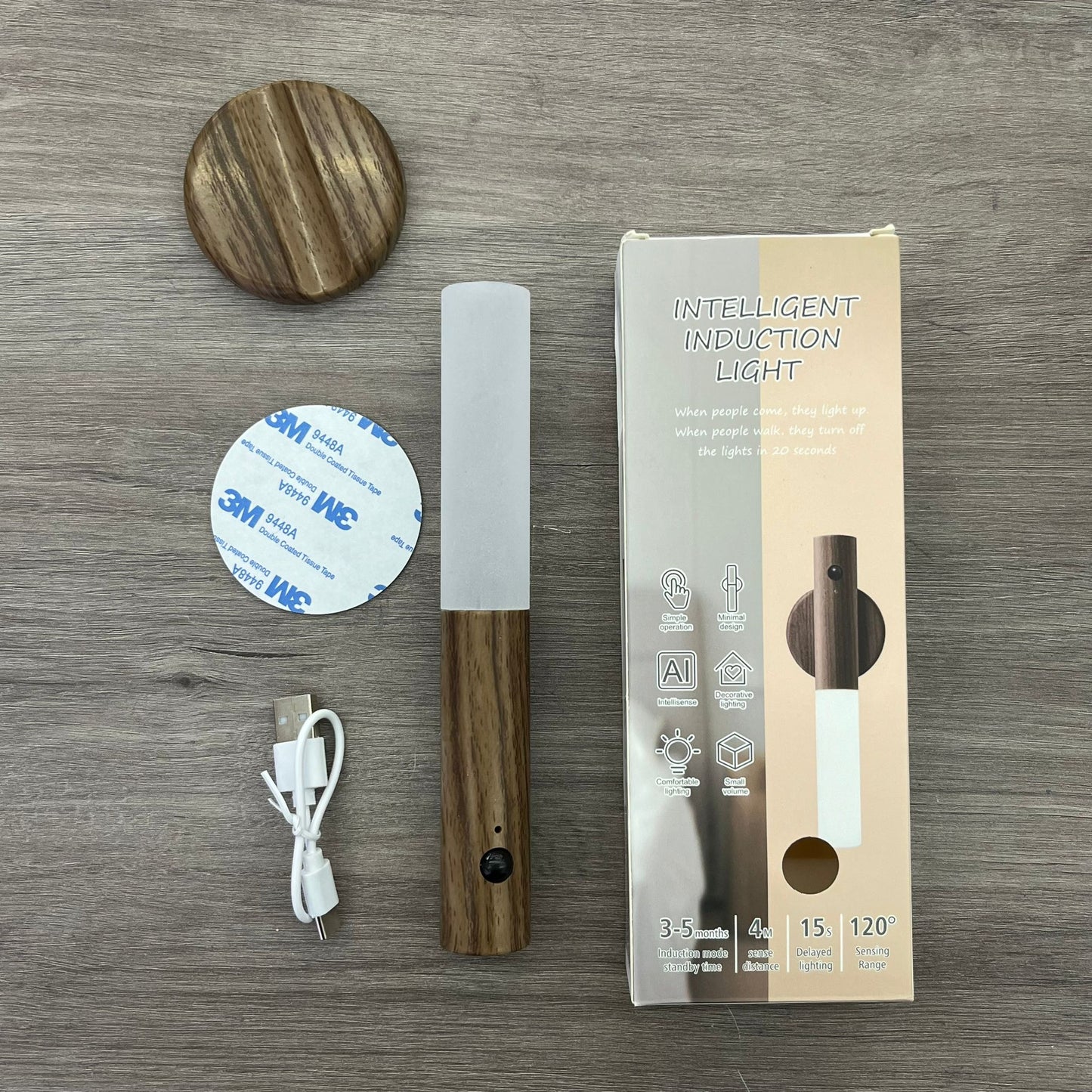 Luz Magnetica con Sensor