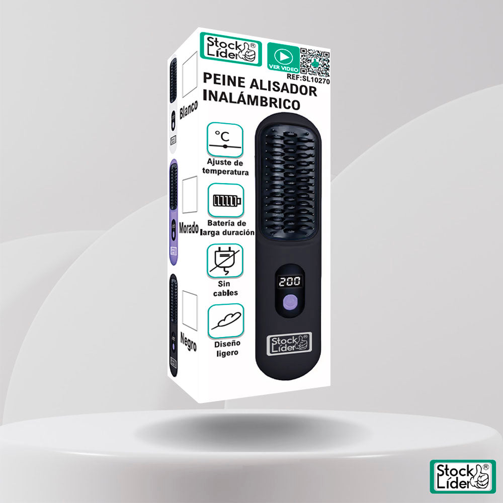 Peine alisador inalámbrico
