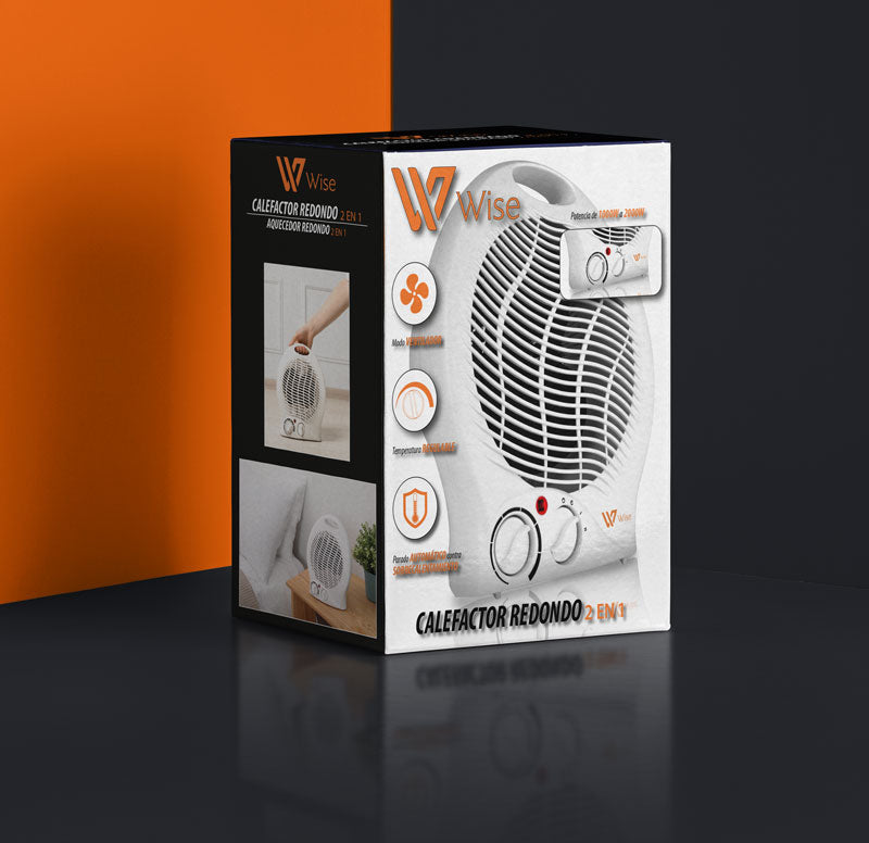 Calefactor Redondo 2 en 1 WT-211 / WT-212