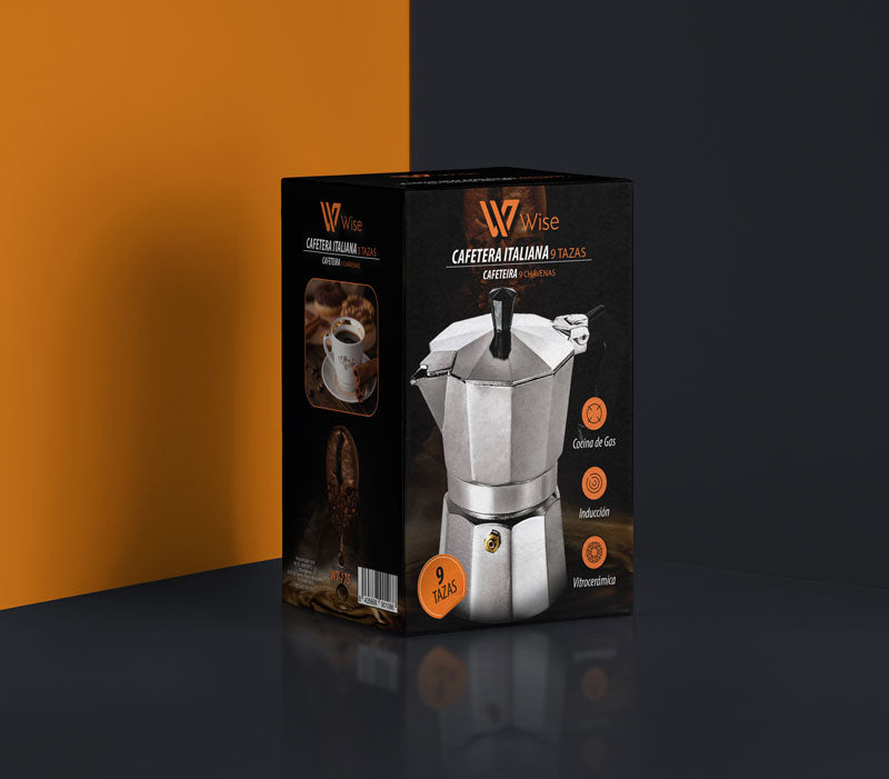 Cafetera Italiana 6 Tazas WT-174