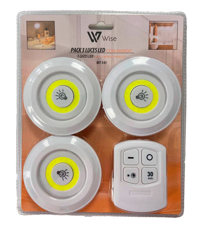 Pack 3 Luces LED WT-141