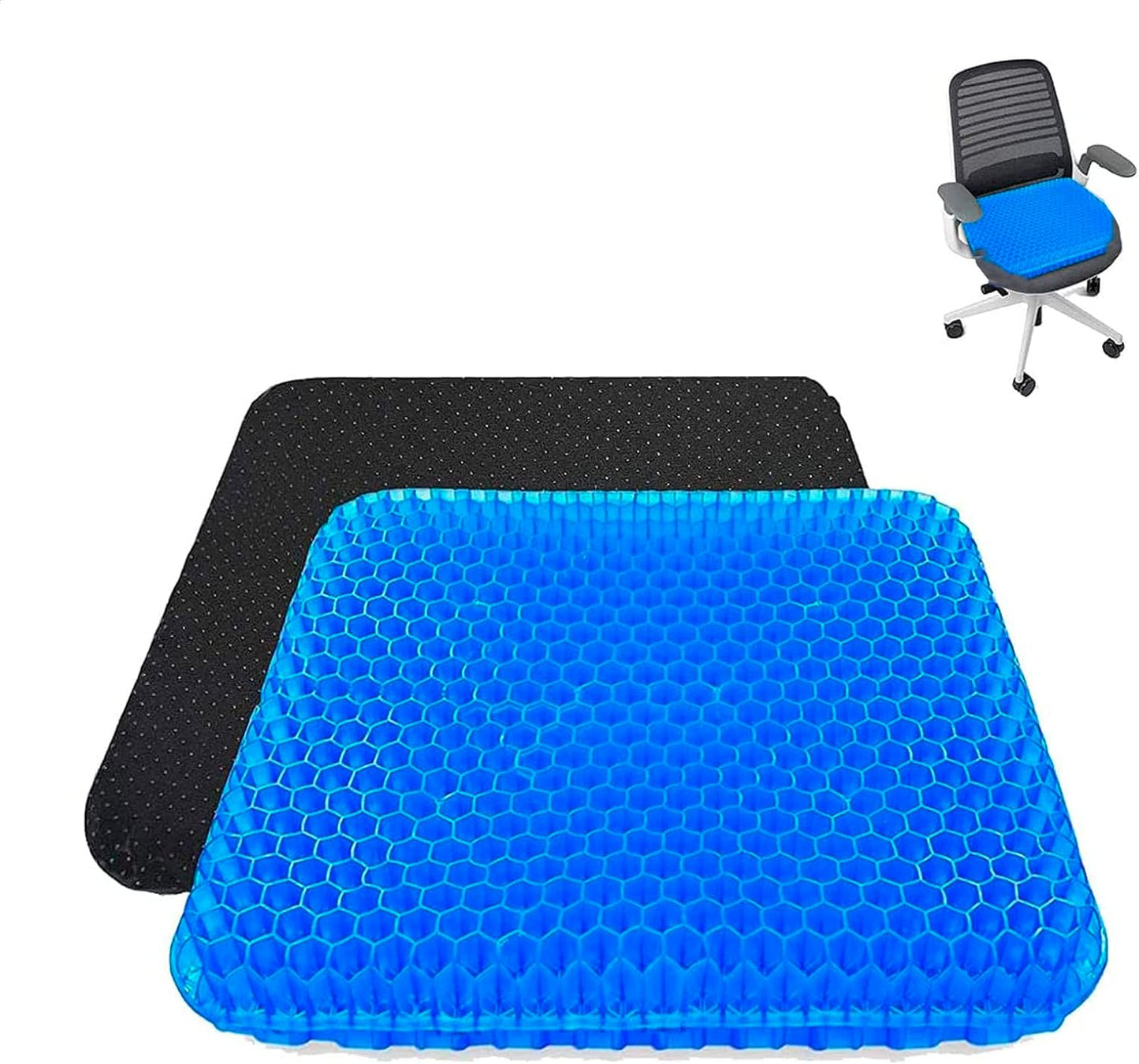 COJIN ASIENTO GEL CON FUNDA