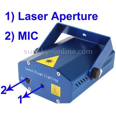 MINI LASER LUCES DE DISCOTECA