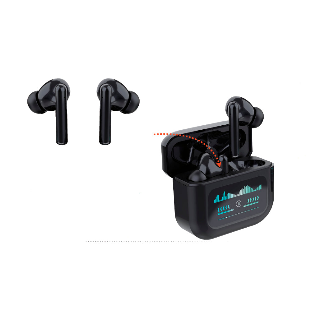 AURICULARES KW07 CON ESTUCHE DE CARGA