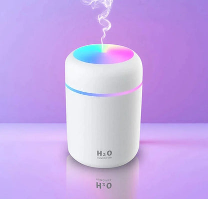 Humidificador LED rosa