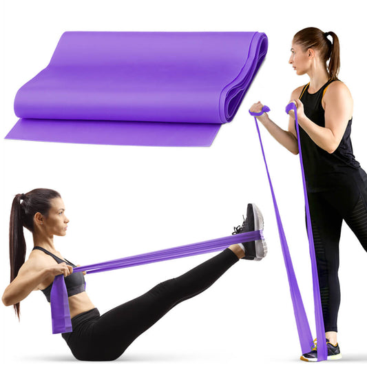 Banda de Resistencia Pilates 5 lb – 15 lb Cinta elástica Goma Fitness Gridinlux