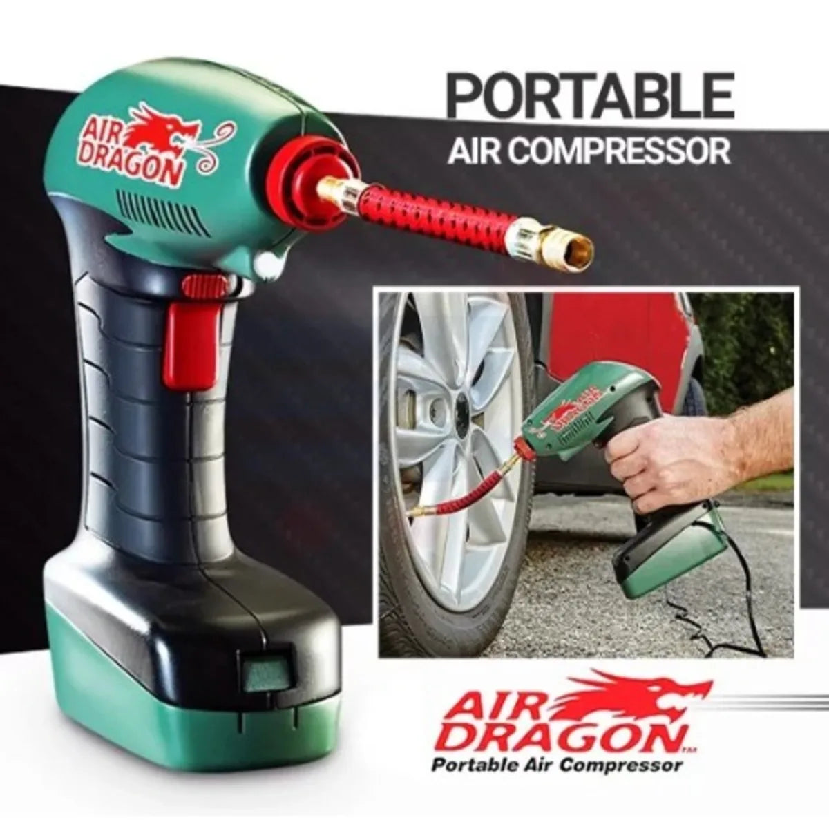 Compresor de aire portatil -Air Dragon