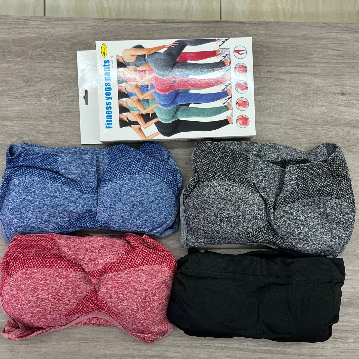 Conjunto deportivo mujer 2pcs rojo - talla unica